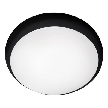 LED šviesos reguliavimas lauko Lubinis šviestuvas STROPY LED/12/15/18/22W/230V 3000/4000/6000K IP65 juoda