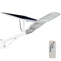 LED šviesos reguliavimas saulės gatvės lempa SAMSUNG CHIP LED/50W/6,4V 4000K IP65 + nuotolinio valdymo pultas