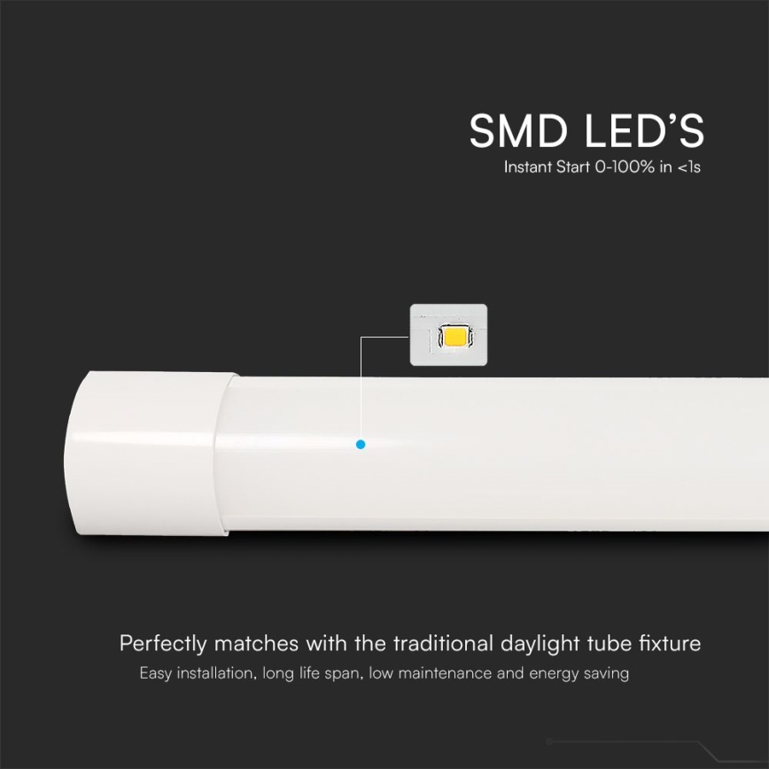 LED fluorescencinis šviestuvas LED/50W/230V 3000/4000/6500K 146 cm