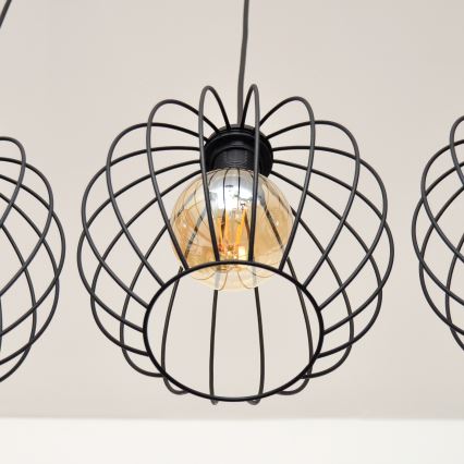 LED šviestuvas ant laido MERCURE 3xE27/15W/230V