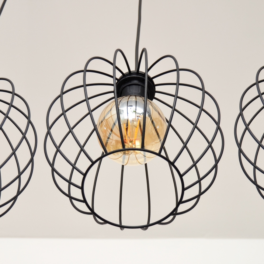 LED šviestuvas ant laido MERCURE 3xE27/15W/230V
