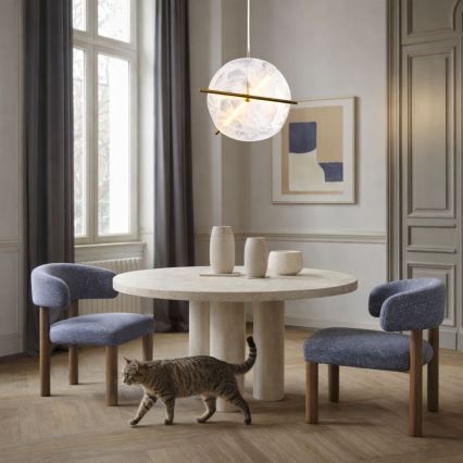 LED šviestuvas ant laido RELAX LED/15W/230V auksinis/baltas