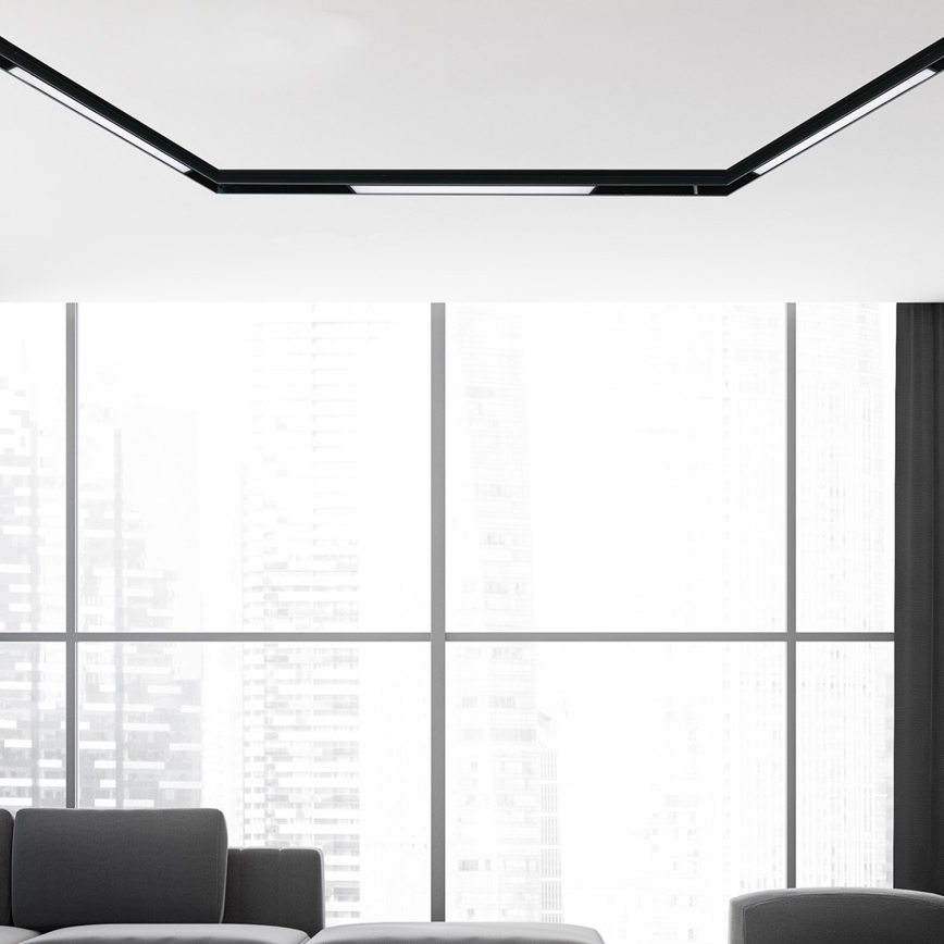 LED šviestuvas bėgelinei sistemai MAGNETIC TRACK LED/12W/48V