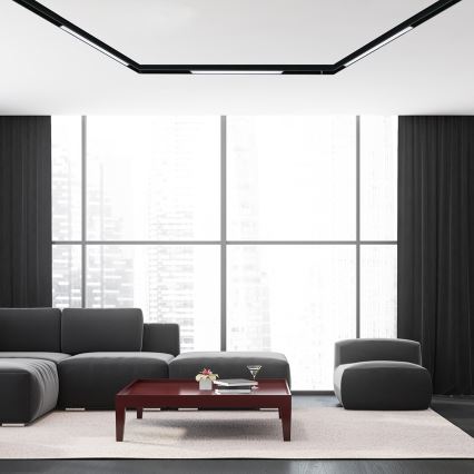 LED šviestuvas bėgelinei sistemai MAGNETIC TRACK LED/12W/48V