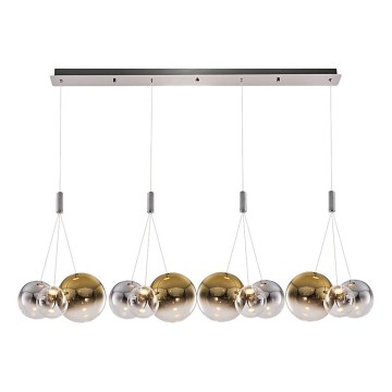 LED šviestuvas ENNA 12xG9/5W/230V 3000K dūminis/auksinis