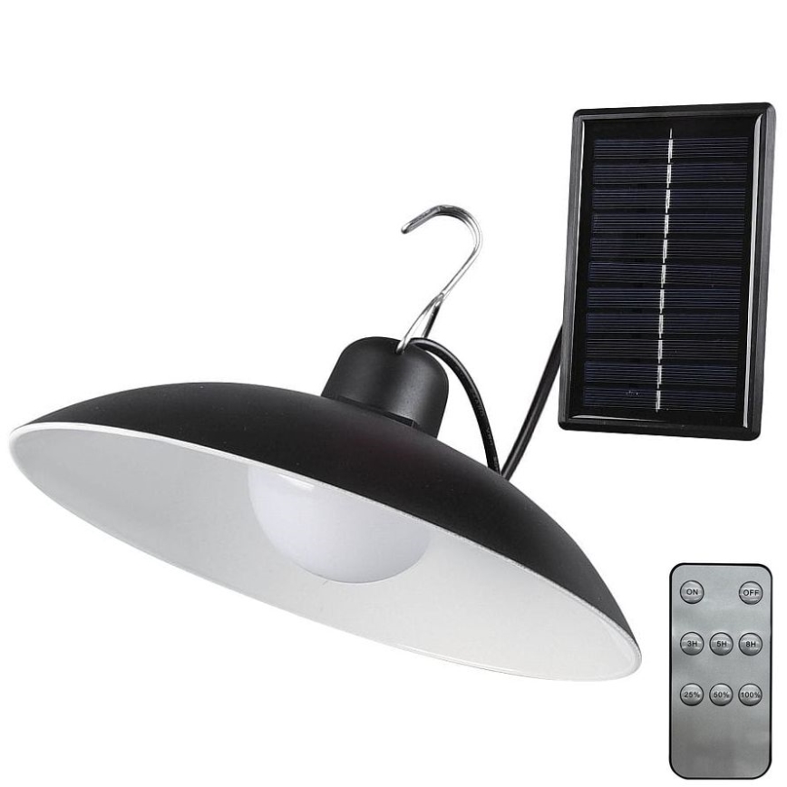 LED šviestuvas, įkraunamas saulės energija CELINA LED/1,8W/3,7V 2400 mAh IP44 + nuotolinio valdymo pultas