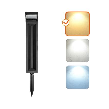 LED šviestuvas, įkraunamas saulės energija LED/0,2W/3,7V 6500K IP44