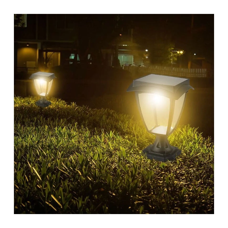 LED šviestuvas, įkraunamas saulės energija LED/2W/3,7V 3000/6000K IP65