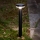 LED šviestuvas, įkraunamas saulės energija su jutikliu GWINEA LED/4,5W/3,7V 2000 mAh 50 cm IP44 juoda