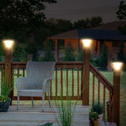 LED šviestuvas, įkraunamas saulės energija su jutikliu LED/15W/3,2V 4000K/6000K IP65 6000 mAh