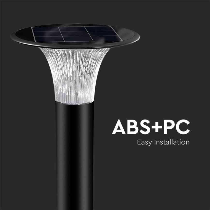 LED šviestuvas, įkraunamas saulės energija su jutikliu LED/15W/3,2V 4000K/6000K IP65