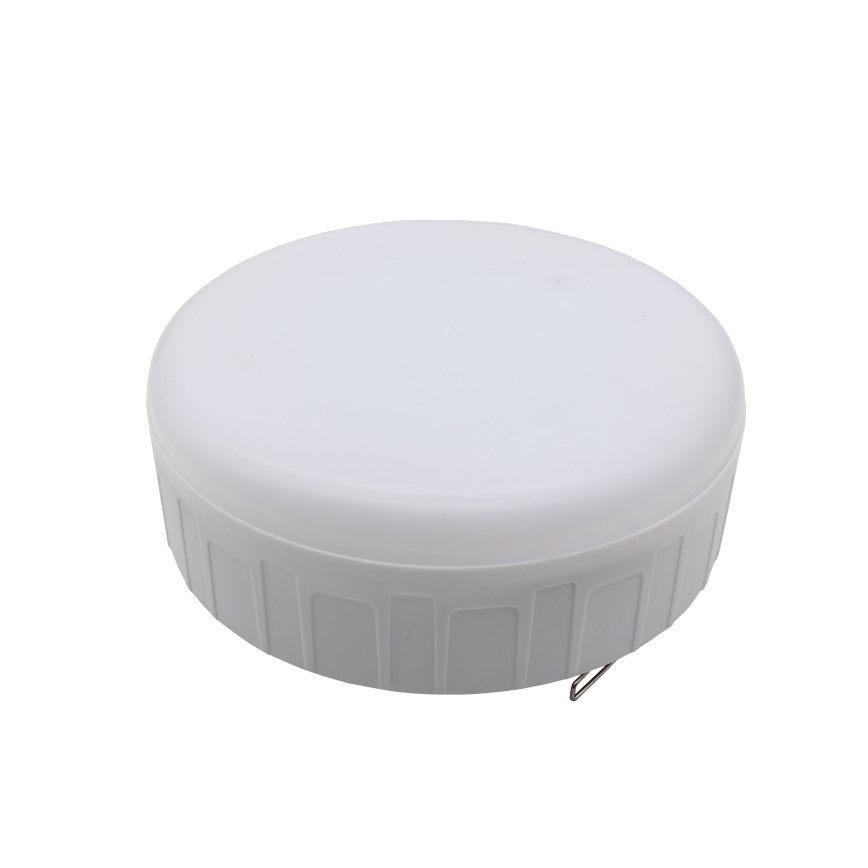 LED Pritemdomas įkraunamas saulės lempa su maitinimo bloko funkcija K3 LED/2W/5,5V 6500K IPX4 2400 mAh juoda/balta