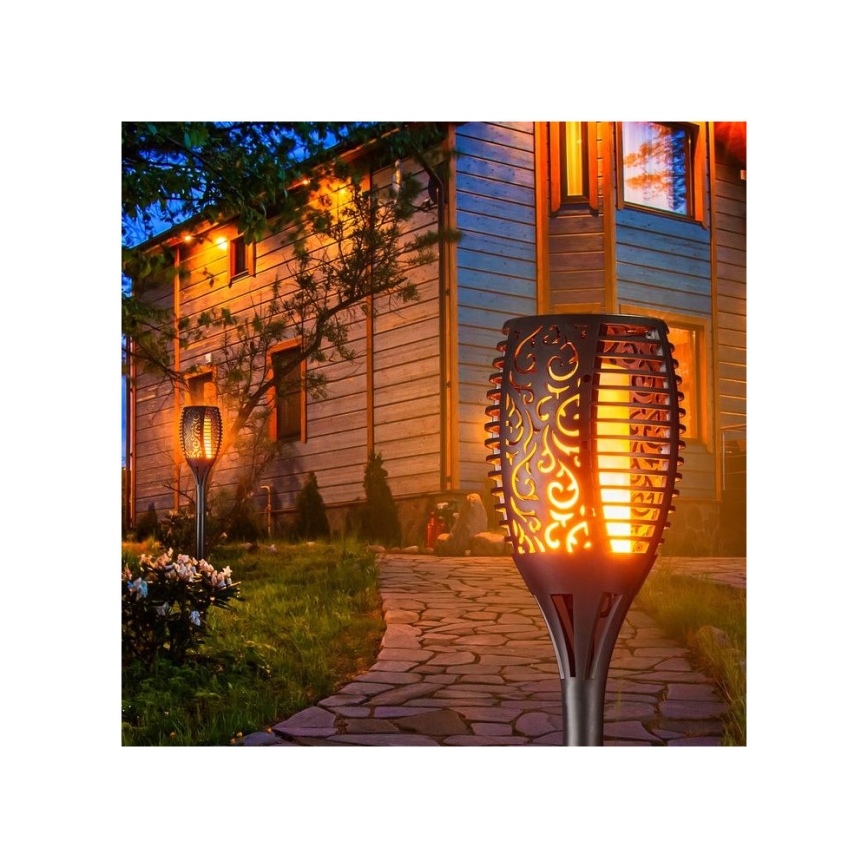 LED šviestuvas, įkraunamas saulės energija su prietemos jutikliu LED/1,2W/1,2V 600 mAh IP44