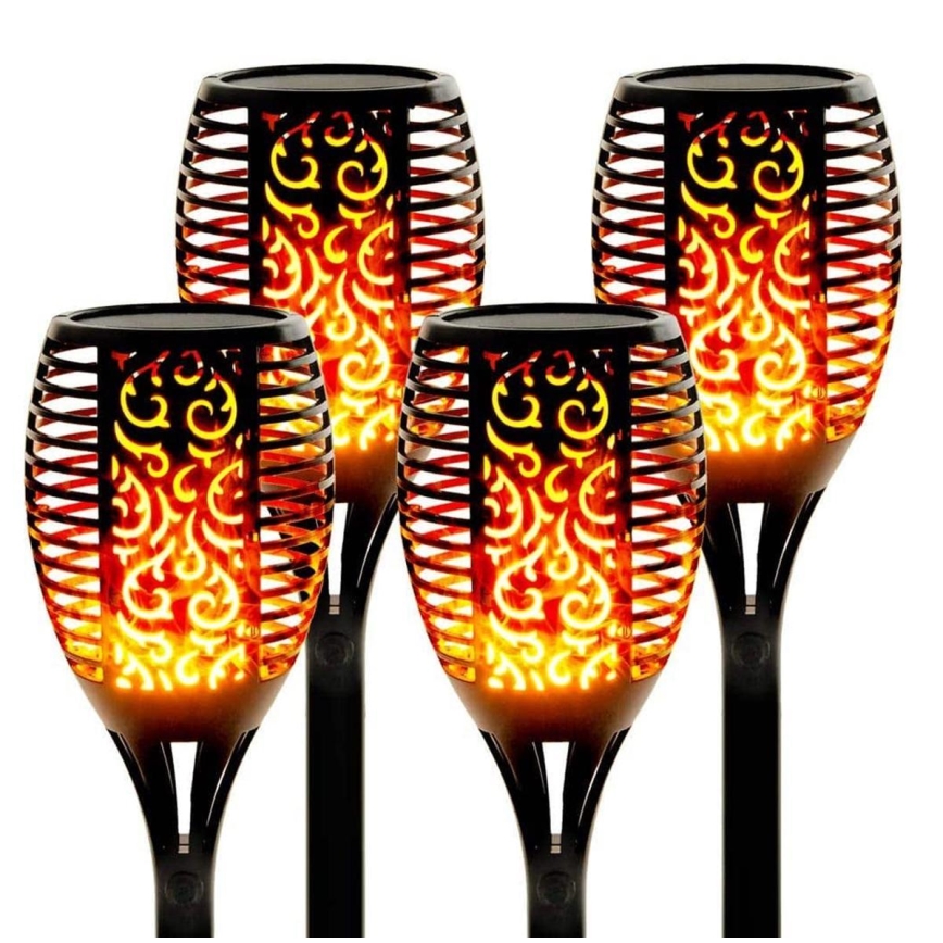 LED šviestuvas, įkraunamas saulės energija su prietemos jutikliu LED/1,2W/1,2V 600 mAh IP44