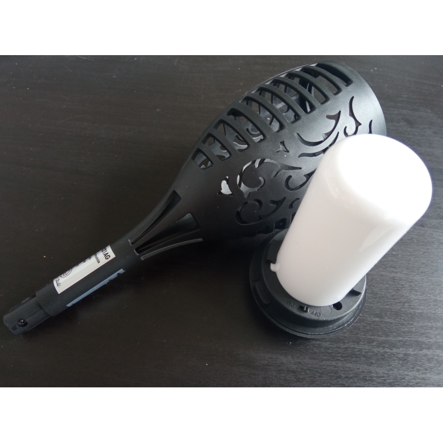 LED šviestuvas, įkraunamas saulės energija su prietemos jutikliu LED/1,2W/1,2V 600 mAh IP44