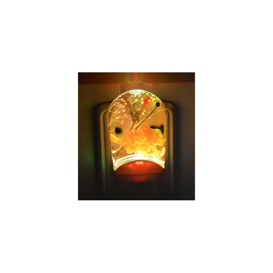 LED šviestuvas, jungiamas į kištukinį lizdą MINI LIGHT 1W