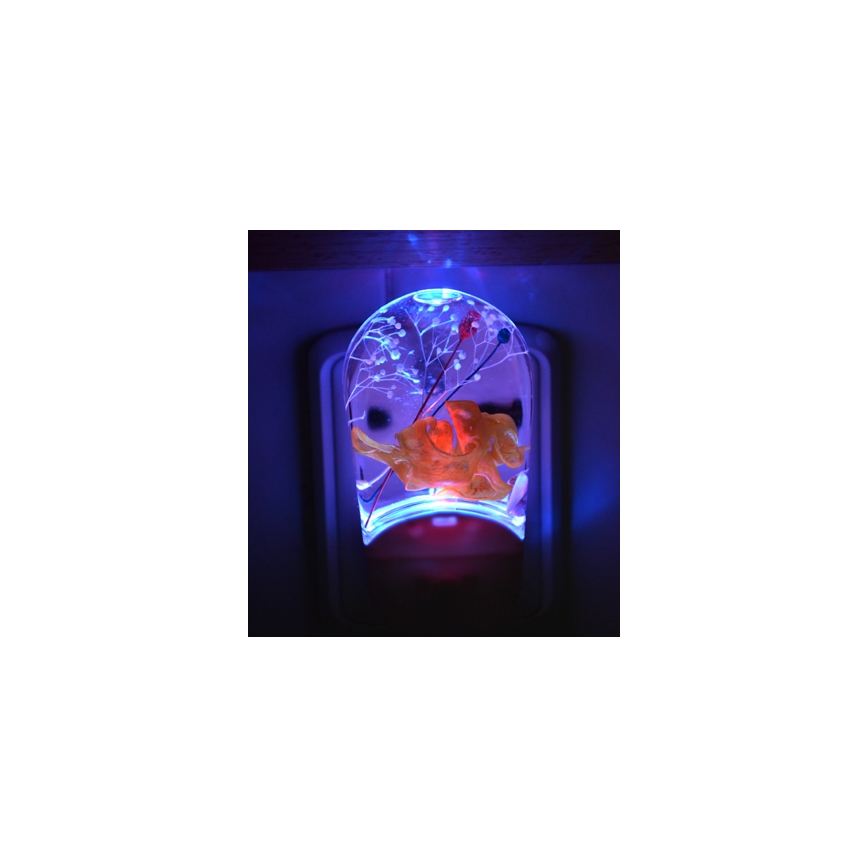 LED šviestuvas, jungiamas į kištukinį lizdą MINI LIGHT 1W