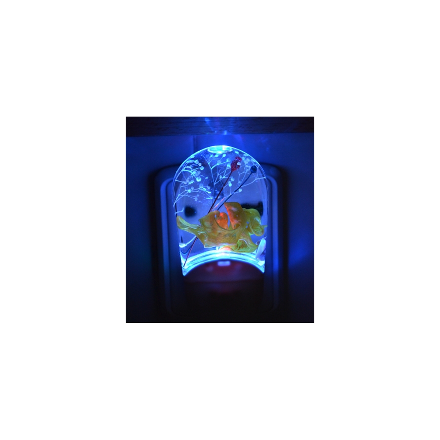 LED šviestuvas, jungiamas į kištukinį lizdą MINI LIGHT 1W