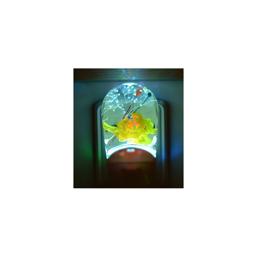 LED šviestuvas, jungiamas į kištukinį lizdą MINI LIGHT 1W