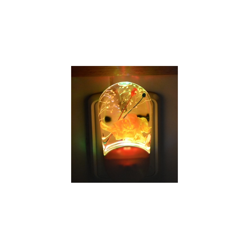 LED šviestuvas, jungiamas į kištukinį lizdą MINI LIGHT