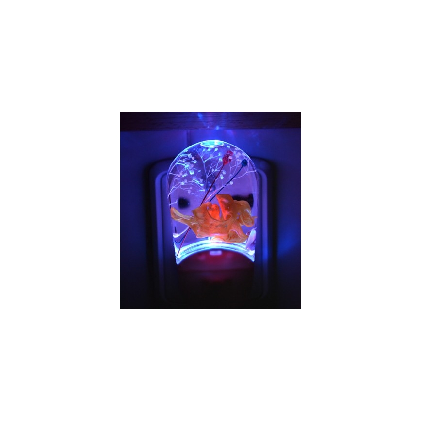 LED šviestuvas, jungiamas į kištukinį lizdą MINI LIGHT