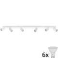 LED taškinis šviestuvas ANGIE 6xGU10/6W/230V baltas