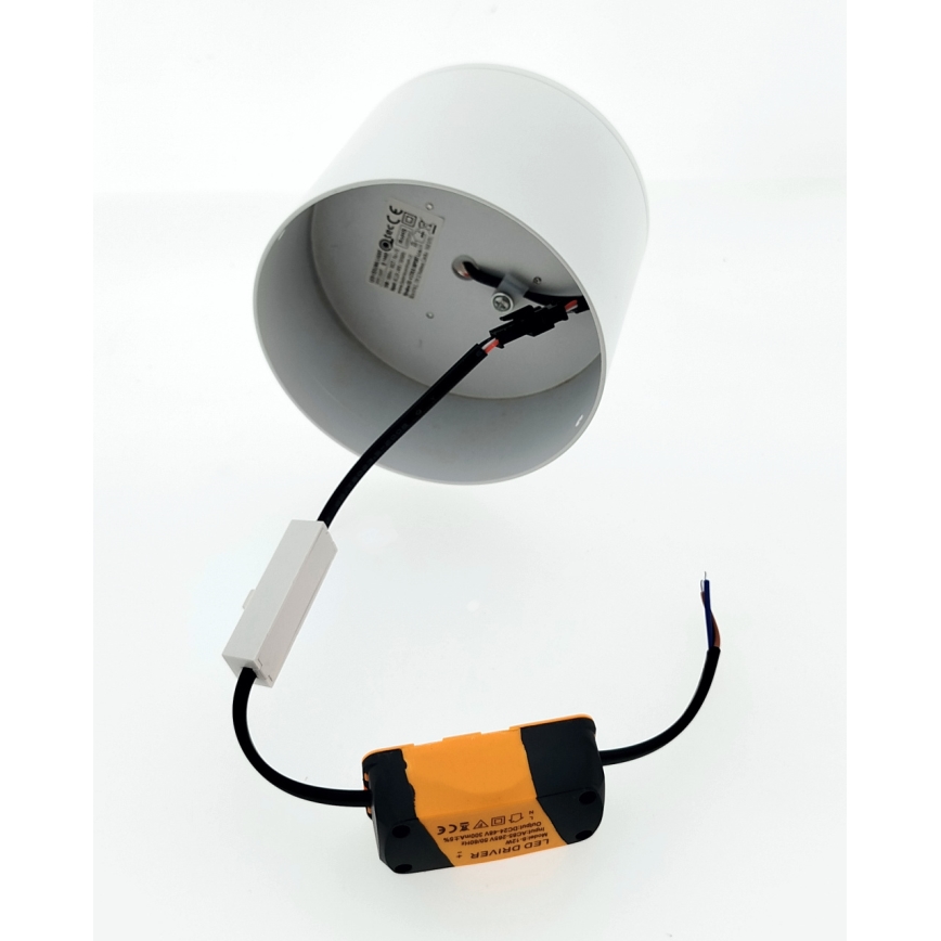LED taškinis šviestuvas LED/10W/230V 3000/4000/6400K skersmuo 12 cm baltas
