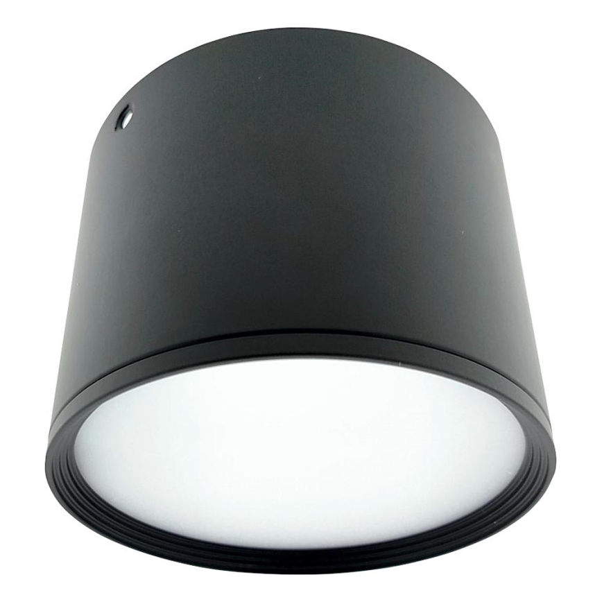 LED taškinis šviestuvas LED/10W/230V 3000/4000/6400K skersmuo 12 cm juodas