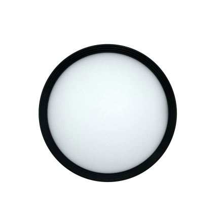 LED taškinis šviestuvas LED/10W/230V 3000/4000/6400K skersmuo 12 cm juodas