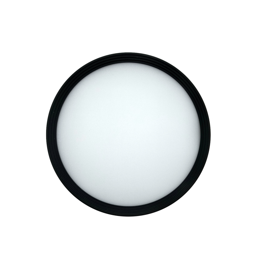 LED taškinis šviestuvas LED/10W/230V 3000/4000/6400K skersmuo 12 cm juodas
