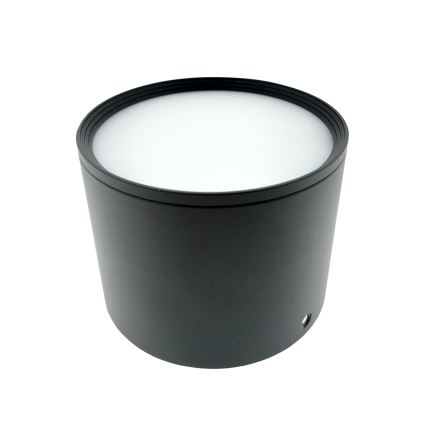 LED taškinis šviestuvas LED/10W/230V 3000/4000/6400K skersmuo 12 cm juodas