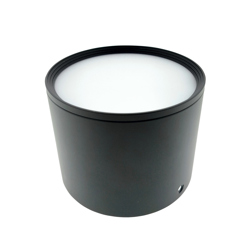 LED taškinis šviestuvas LED/10W/230V 3000/4000/6400K skersmuo 12 cm juodas