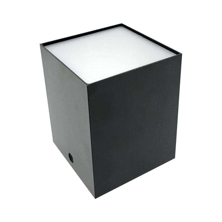 LED taškinis šviestuvas LED/5W/230V 3000/4000/6400K 7,5x7,5 cm juodas