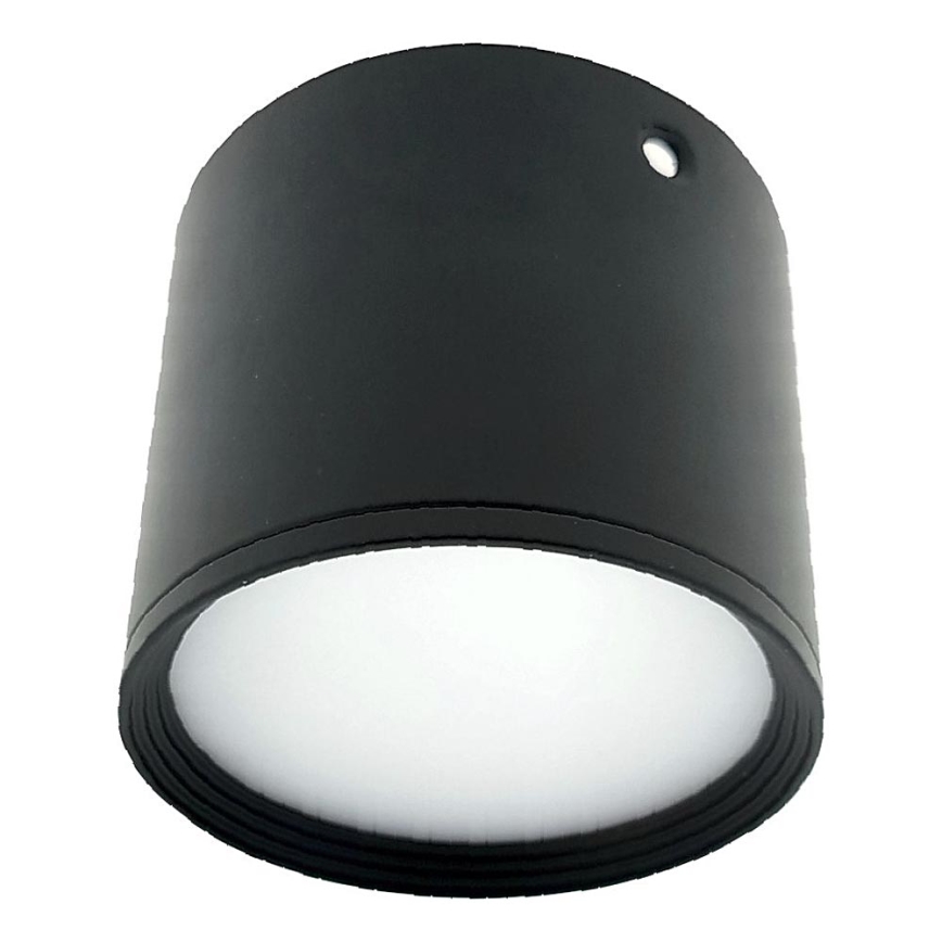 LED taškinis šviestuvas LED/5W/230V 3000/4000/6400K skersmuo 7,5 cm juodas