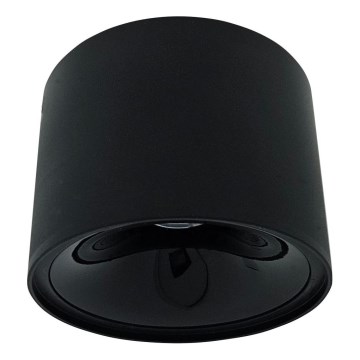 LED taškinis šviestuvas LED/9W/230V skersmuo 9 cm juodas