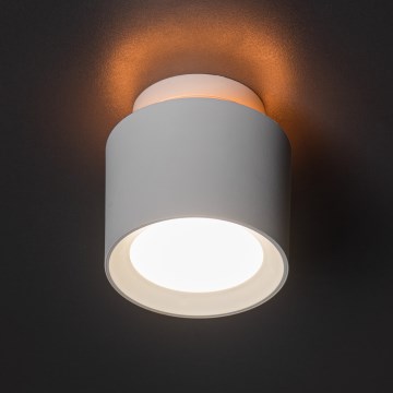 LED taškinis šviestuvas SONOR LED/6W/230V 3000/4000/5700K + LED/1,5W 2200K, skersmuo 9 cm, balta
