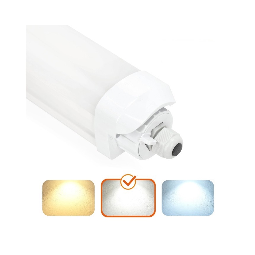 LED techninis fluorescencinio tipo šviestuvas LUMEXO LED/36W/230V 4000K IP65 121 cm