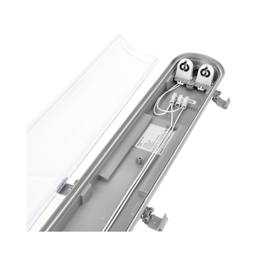 LED techninis fluorescencinis šviestuvas T8 2xG13/18W/230V 6500K IP65 127 cm