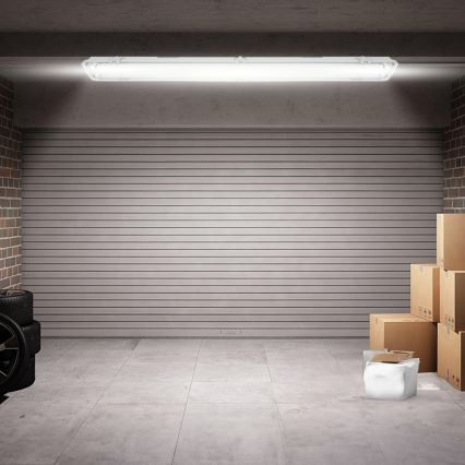 LED techninis fluorescencinis šviestuvas T8 2xG13/20W/230V 6500K 120 cm IP65 baltas