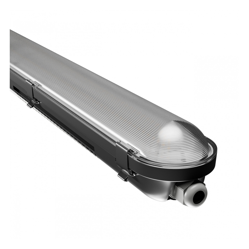 LED Techninis šviestuvas LIMEA GIGANT PRO LED/20/26/33/40W/230V 4000K IK10 IP66 120 cm juoda