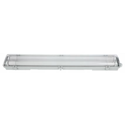 LED techninis T8 šviestuvas, 2x G13, 10 W, 230 V, 6000 K, 60 cm, IP65, baltas