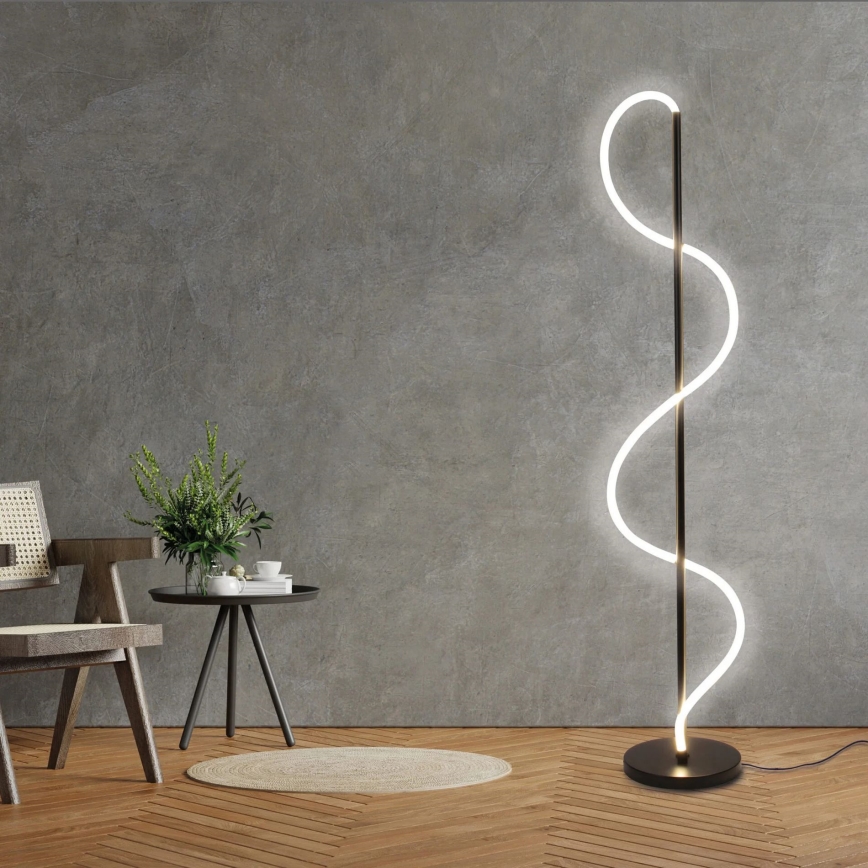 LED toršeras EMMA LED/36W/230V juoda