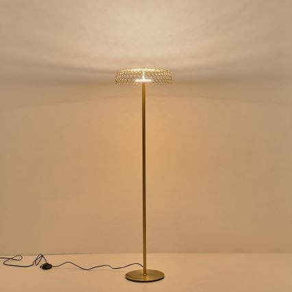LED toršeras LED/10W/230V 3000K auksas