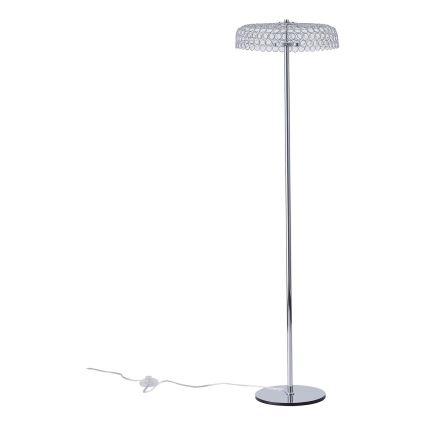 LED toršeras LED/10W/230V 3000K blizgus chromas