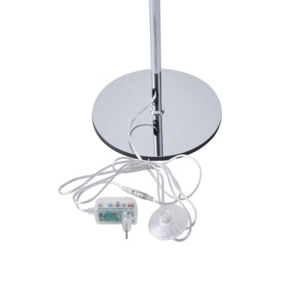 LED toršeras LED/10W/230V 3000K blizgus chromas