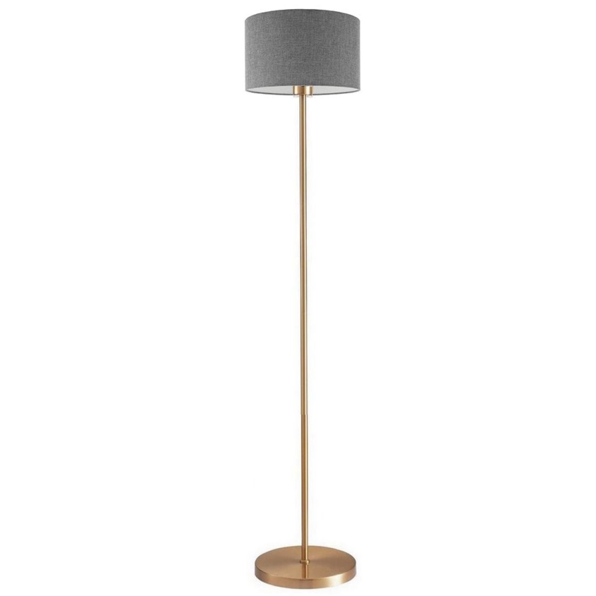 LED toršeras TUNJA 1xE27/20W/230V, skersmuo 30 cm, auksinis/pilkas