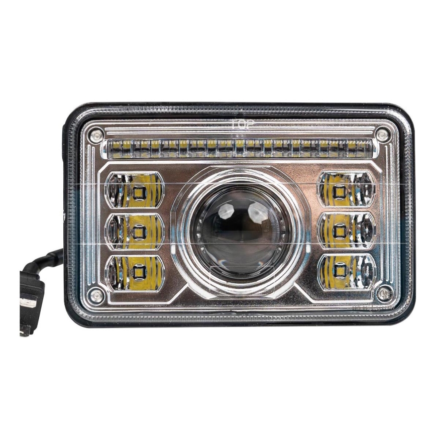LED Traktoriaus priekinis žibintas LED/69W/10-30V IP69 5700K stačiakampis