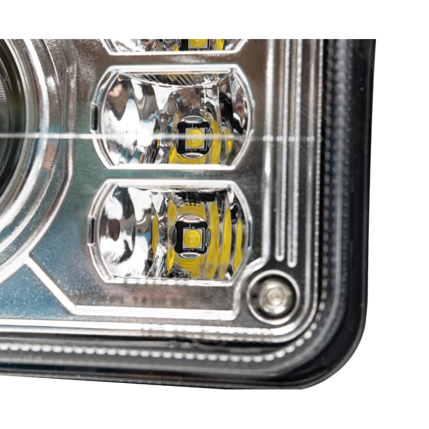 LED Traktoriaus priekinis žibintas LED/69W/10-30V IP69 5700K stačiakampis