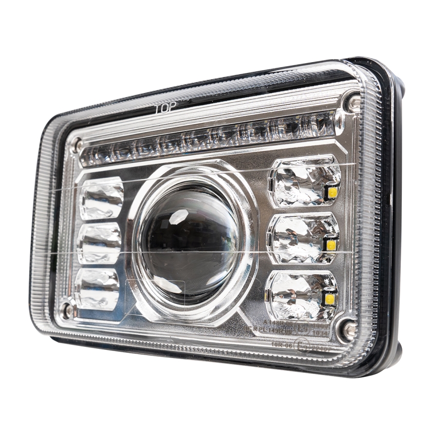 LED Traktoriaus priekinis žibintas LED/69W/10-30V IP69 5700K stačiakampis