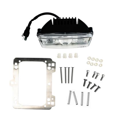 LED Traktoriaus priekinis žibintas LED/69W/10-30V IP69 5700K stačiakampis
